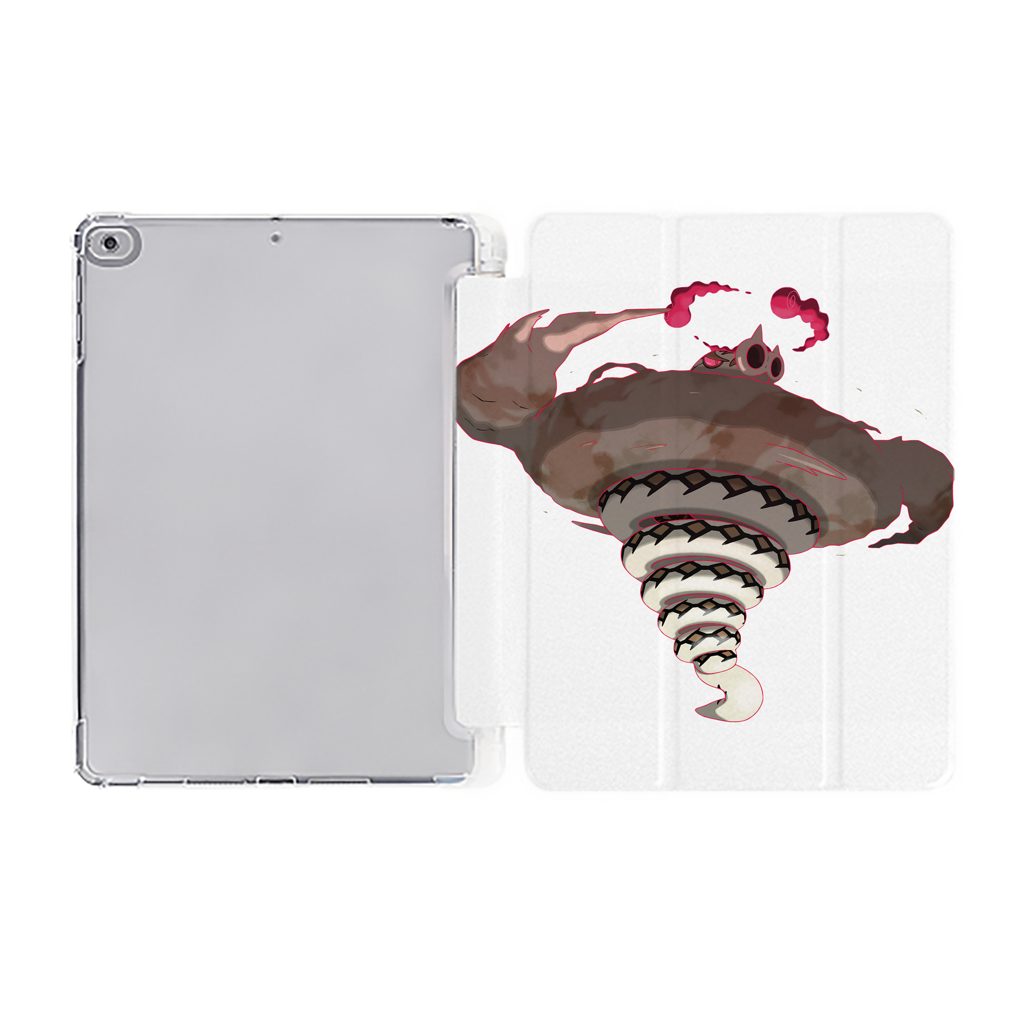 （画像用） ポケットモンスター Pokémon IPad ケース ペン収納付き 三つ折りスタンド PUレザー×シリコン 対応機種9.5/10.5/10.9インチ